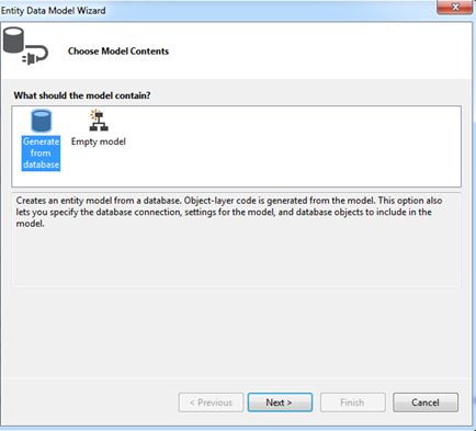 Generate from database
